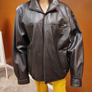 LORD & TAYLOR GENUINE LEATHER JACKET (MEN’S)